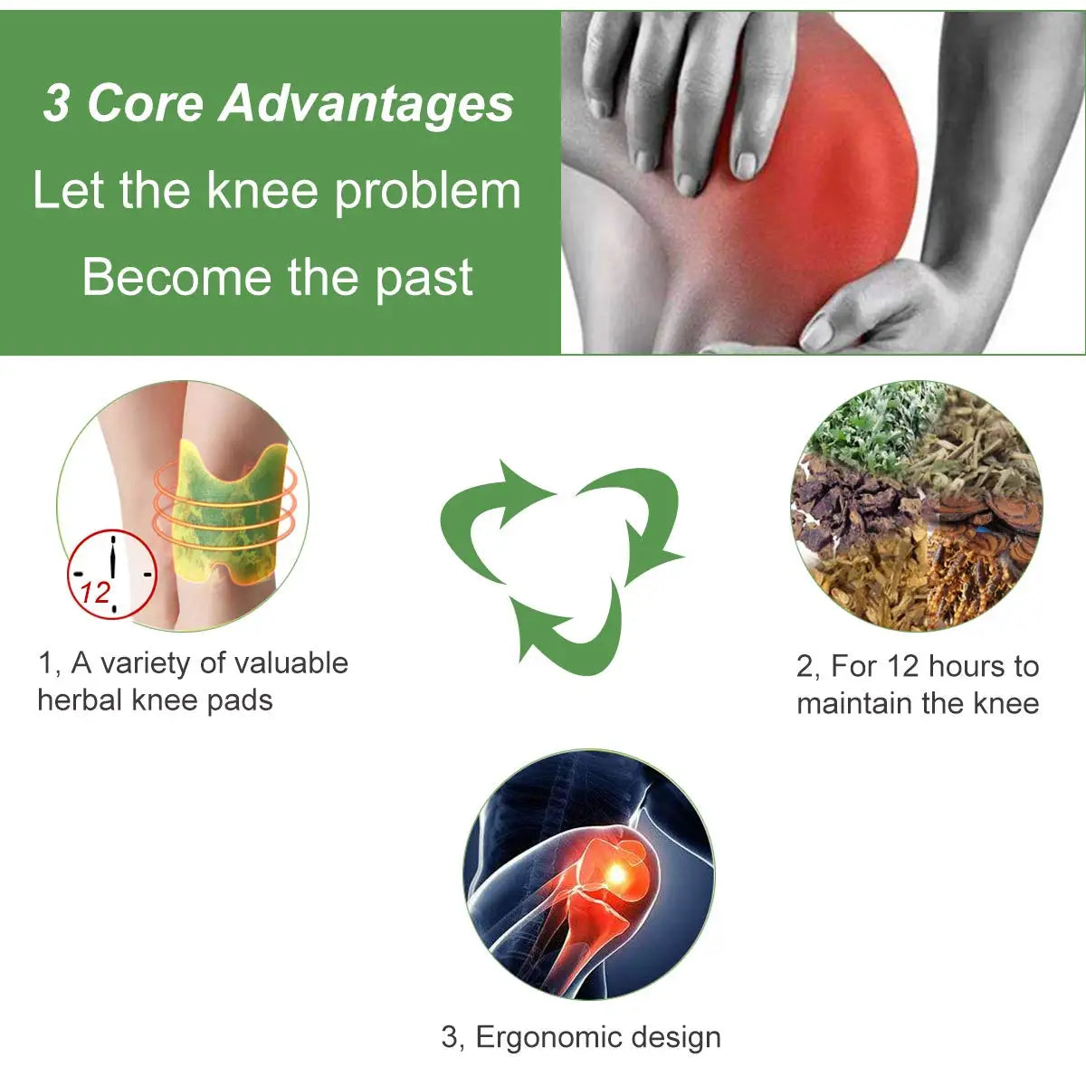 Herbal Knee Relief Patches for Everyday Comfort