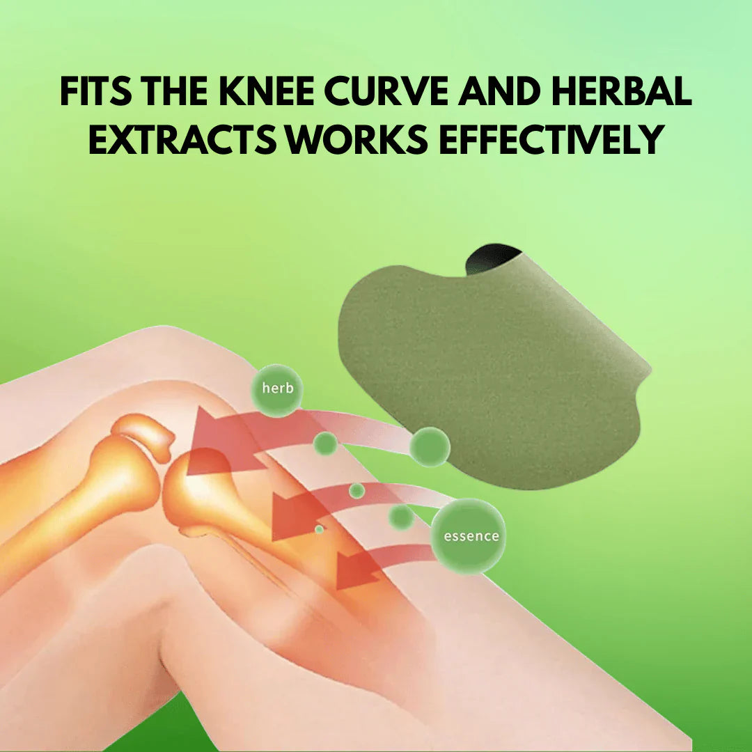 Herbal Knee Relief Patches for Everyday Comfort