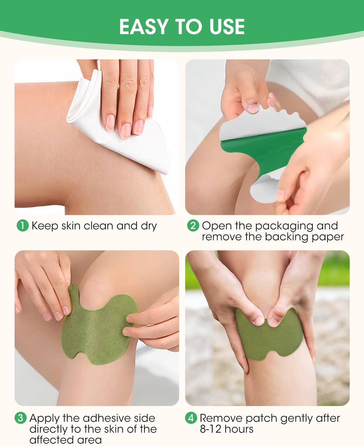 Herbal Knee Relief Patches for Everyday Comfort