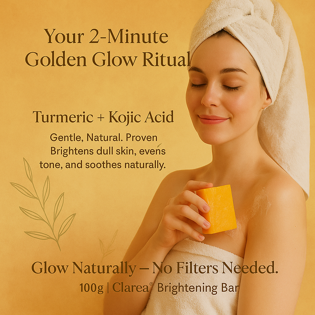 Lemon Turmeric & Kojic Acid Brightening Soap | Glowing Skin
