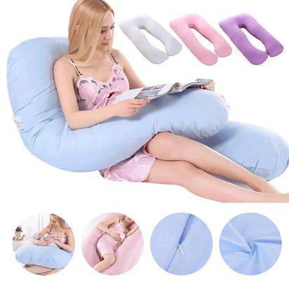 Cuddle Buddy Full Body Pillow™ – Soft Pregnancy & Side Sleeper Support Pillow