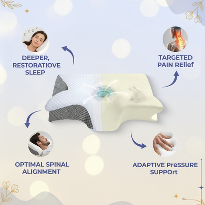 Comfynique® Butterfly Orthopedic Pillow