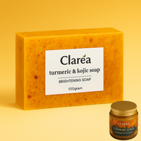 Lemon Turmeric & Kojic Acid Brightening Soap | Glowing Skin