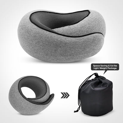 Butterfly Travel Neck Pillow™ | Ergonomic Memory Foam Travel Support