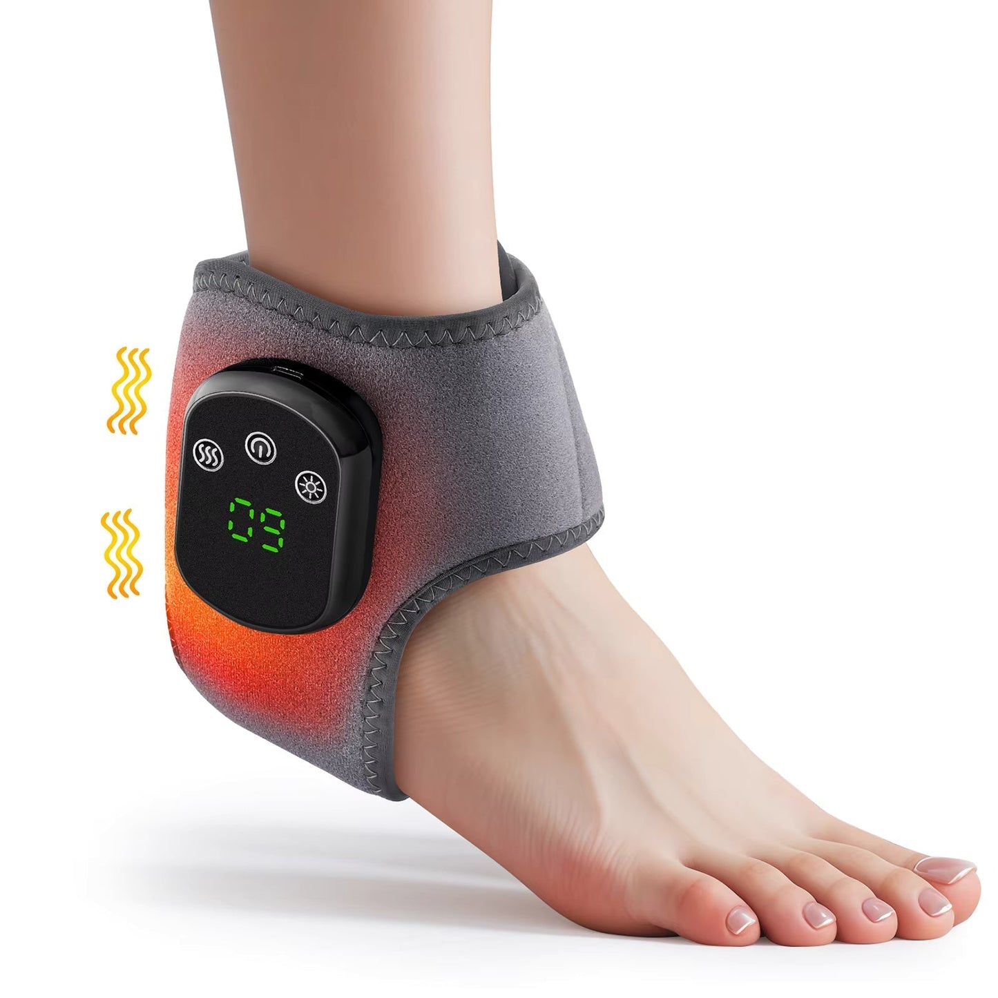 Cozy Heat Ankle Wrap™ | Heated Compression Support for Sore Ankles