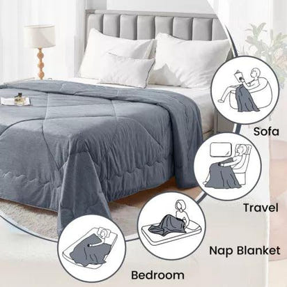Cooling Blanket for Hot Sleepers | Soft & Breathable