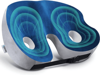 Sciatica Relief Seat Cushion™ | Orthopaedic Memory Foam Cushion for Back & Hip Pain