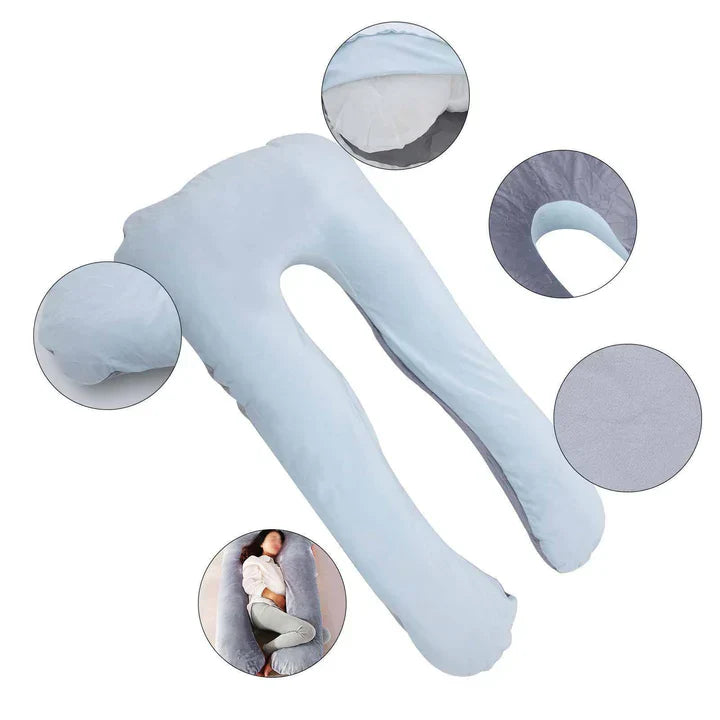 Cuddle Buddy Full Body Pillow™ – Soft Pregnancy & Side Sleeper Support Pillow